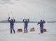 Explorers carry MP flag to the Arctic